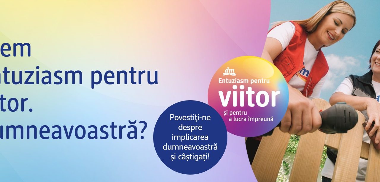 dm lansează „Entuziasm pentru viitor” – împreună pentru o schimbare în bine