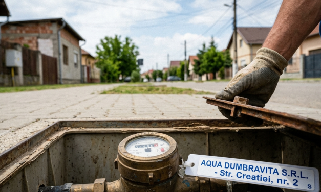 SE MODIFICĂ TARIFUL LA APĂ ȘI CANALIZARE  ÎN DUMBRĂVIȚA DE LA 1 MAI
