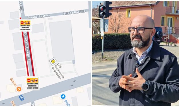 Se închide o stradă intens circulată din Dumbrăvița
