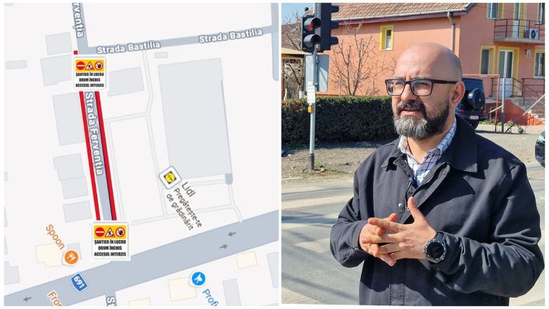 Se închide o stradă intens circulată din Dumbrăvița