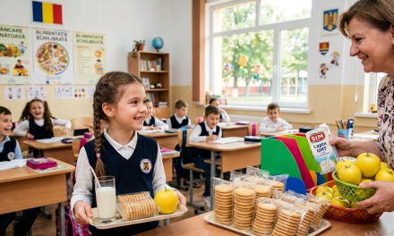 Consiliul Județean Timiș susține alimentația sănătoasă în unitățile de învățământ