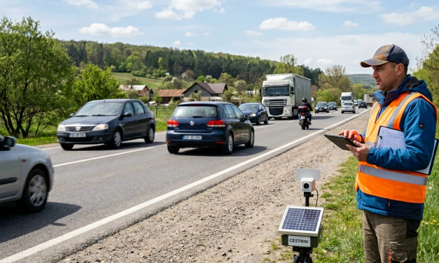Radiografia drumurilor din România: CNAIR începe Recensământul General de Circulație Rutieră 2026