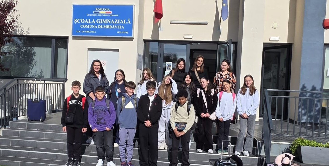 Orizonturi europene la Școala Gimnazială Dumbrăvița: Punte culturală între România și Cipru prin Erasmus+