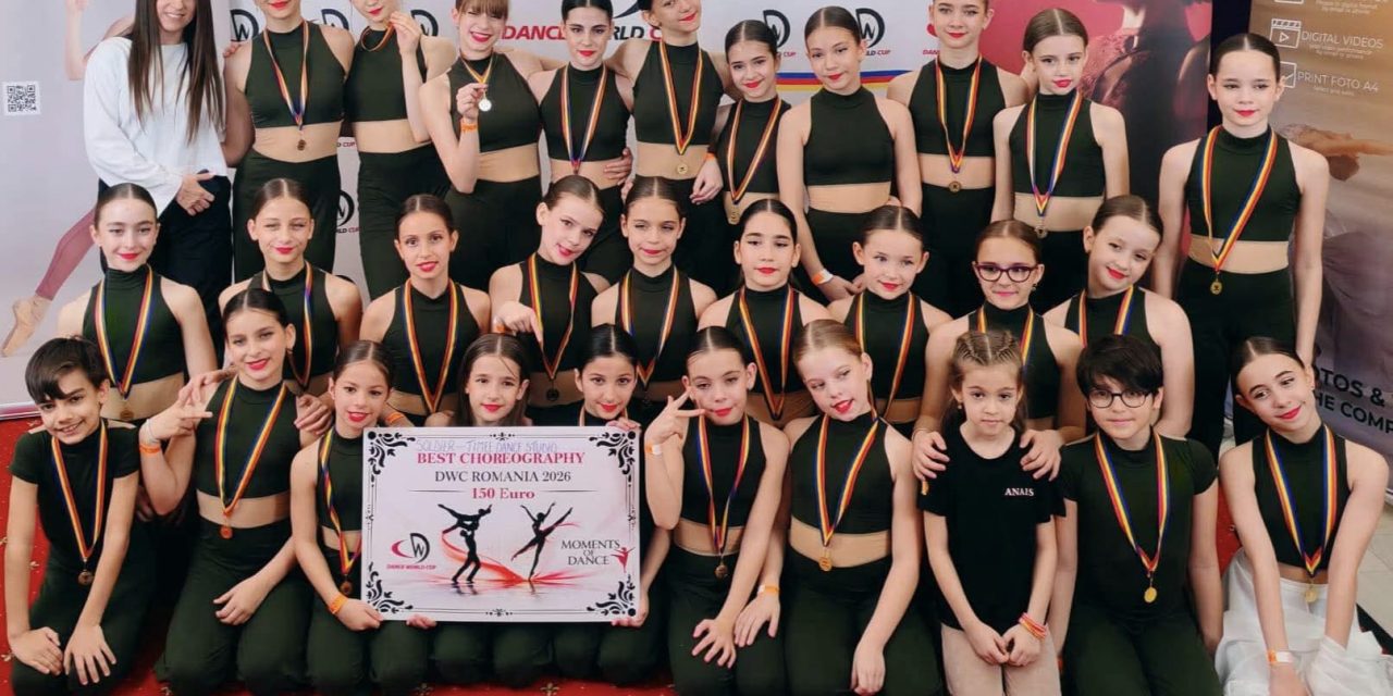 Calificare spectaculoasă în finala mondială Dance World Cup 2026. Timișoara scrie istorie în dans