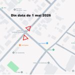 SCHIMBARE DE PRIORITATE: Atenție sporită la intersecția străzilor Koș Karoly și Mihai Eminescu din 1 mai!