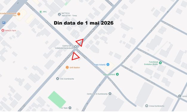 SCHIMBARE DE PRIORITATE: Atenție sporită la intersecția străzilor Koș Karoly și Mihai Eminescu din 1 mai!