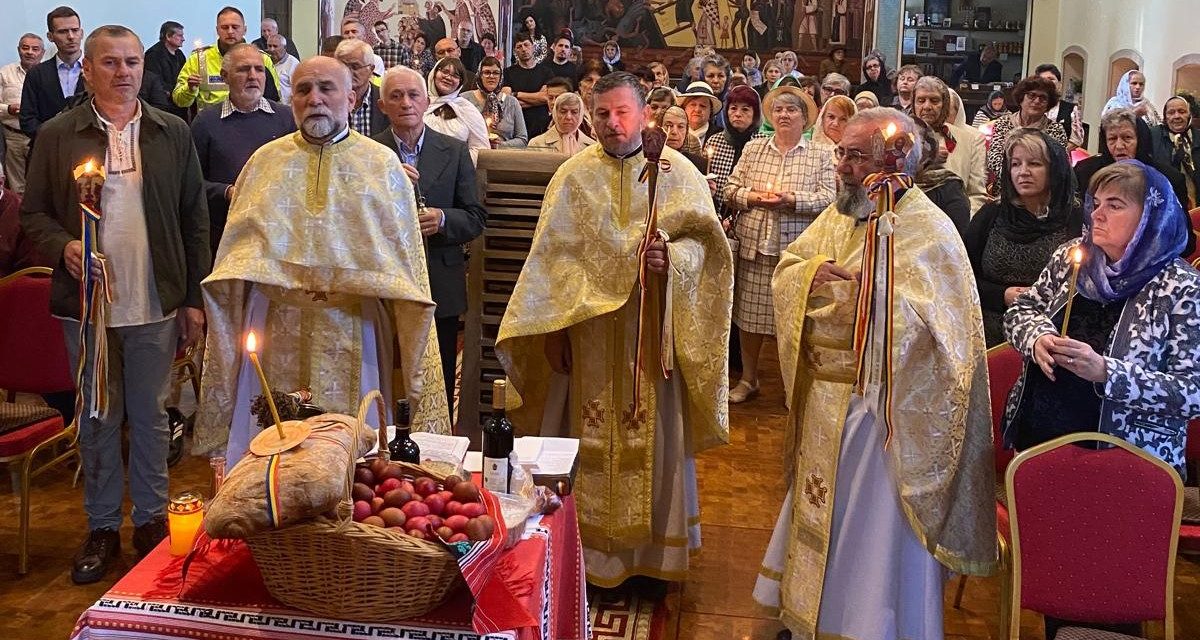 Slujbă de pomenire de Ziua Eroilor la Biserica Ortodoxă din Dumbrăvița