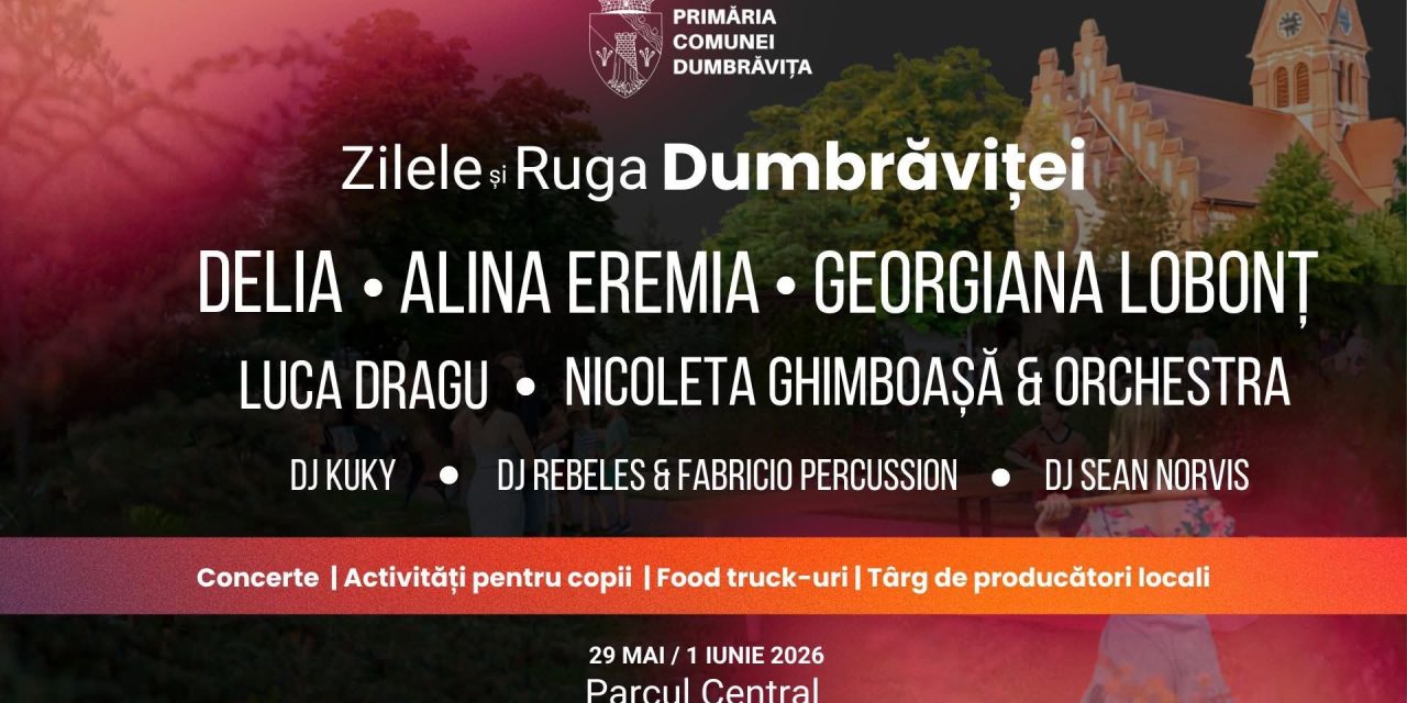 Patru zile de sărbătoare în Parcul Central din Dumbrăvița