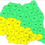 Cod Galben de vijelii și ploi torențiale în Timiș