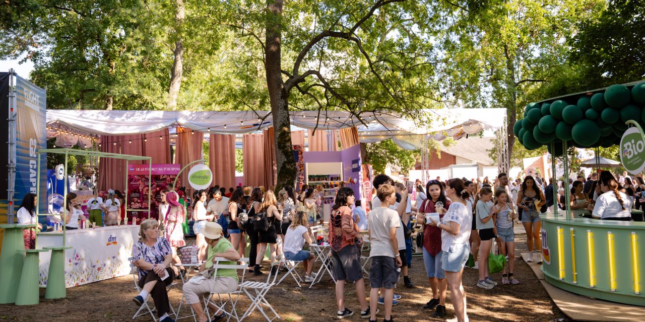 Culoare, creativitate și conexiuni cu dm România, la Flight Festival
