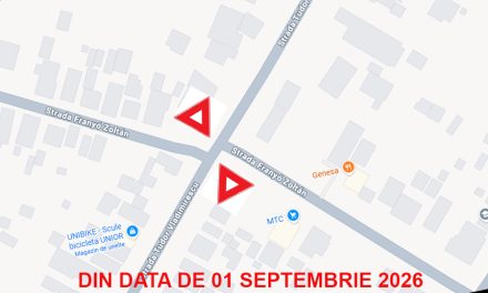 Schimbare importantă de prioritate într-o intersecție din Dumbrăvița de la 1 septembrie