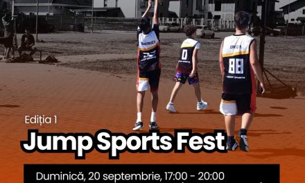Asociația Jump Sports invită comunitatea la prima ediție a „Jump Sports Fest”