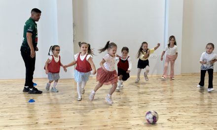 Selecție la fotbal pentru elevii claselor pregătitoare la CSC Dumbrăvița