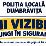 Proiectul „Fii vizibil! Ajungi în siguranță!” vine în sprijinul școlarilor