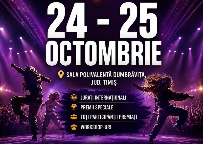 Spectacol internațional de dans la Sala Polivalentă din Dumbrăvița